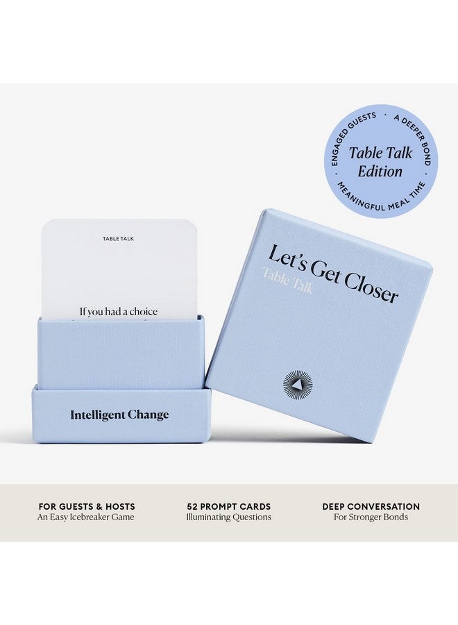 أنتلجينت_تشينج التغيير الذكي اقترب: بطاقات محادثة حديث الطاولة ، وبداية محادثة حفل العشاء ، ولعبة بطاقة التحدث الممتعة الأصدقاء والعائلة والأزواج ، لعبة كاسحة الجليد 52 بطاقة أسئلة - Image 3