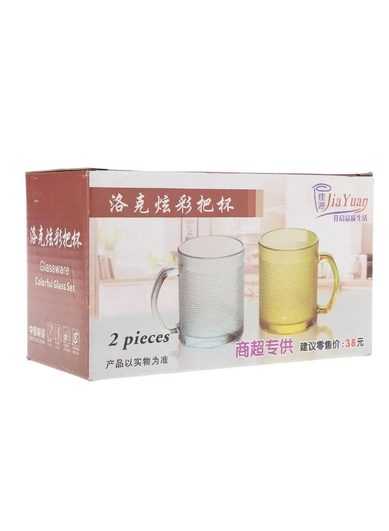 Abraj Glass Tumblers Set (Multicolor) - Image 2