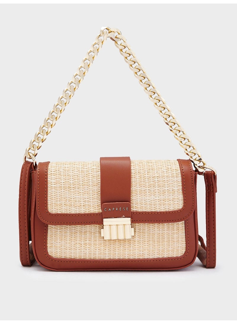 CAPRESE GEORGIA CROSSBODY SMALL BROWN - Image 5