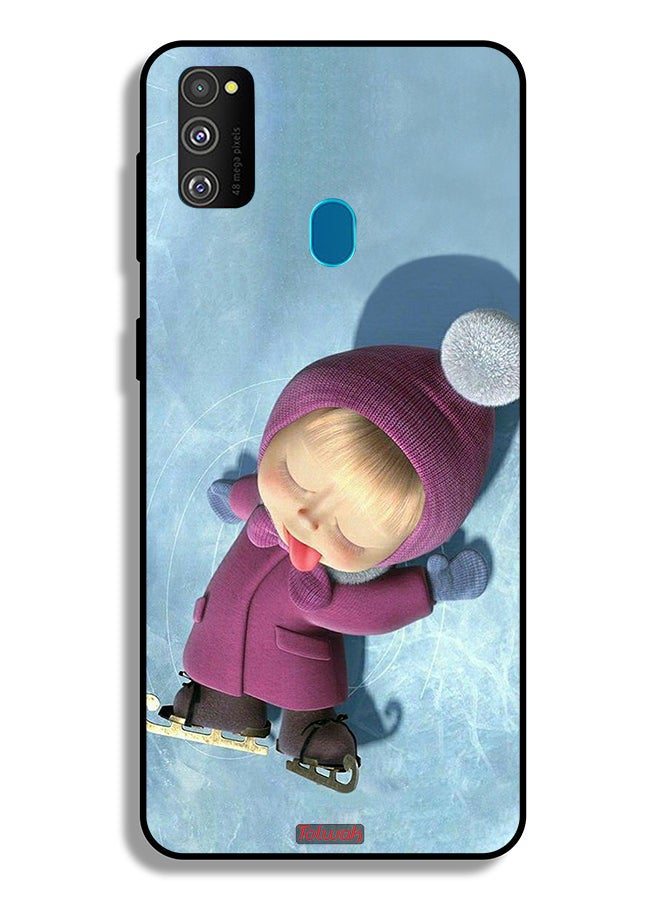 Tolwak Samsung Galaxy M30s Protective Case Cover Cute Dolly - Image 2