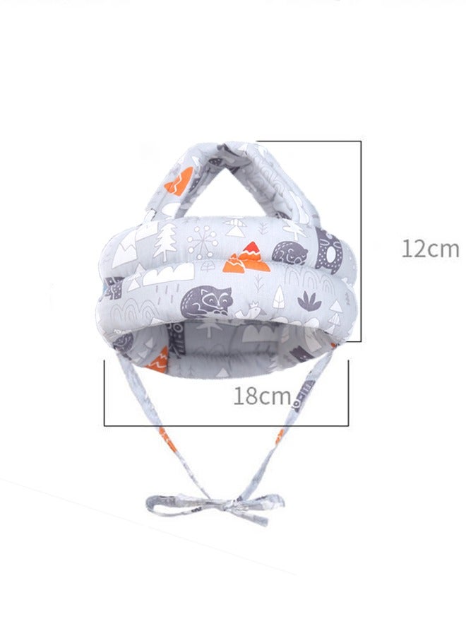 Aissiora Baby Helmet for Crawling Walking Adjustable Baby Anti-Fall Head Protection Cushion Pillow Toddler Infant Cap Bumper Bonnet Child Protective Head Guard Hat for Playing - Image 2