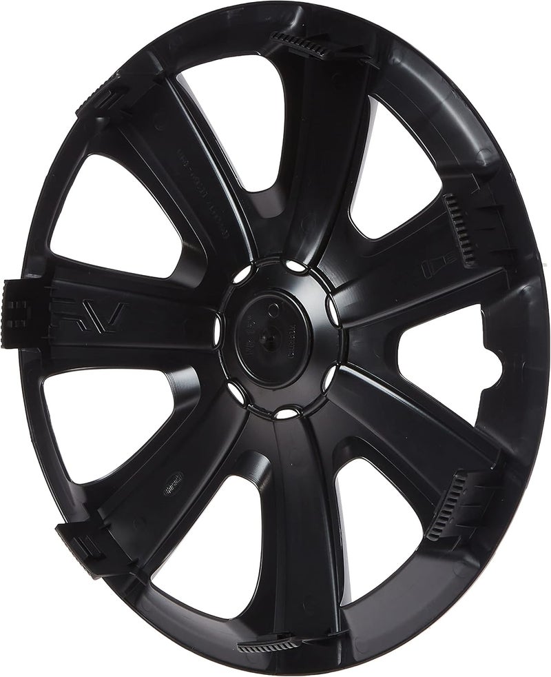 ALPENA طقم أغطية عجلات الكربون Alpena 58259A Vr - أسود - 15 بوصة - عبوة من 4 - Image 2