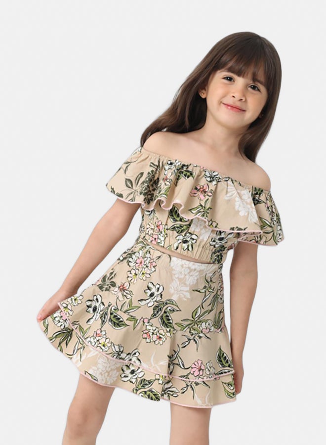 Jodi Mini Frill Skirt Set