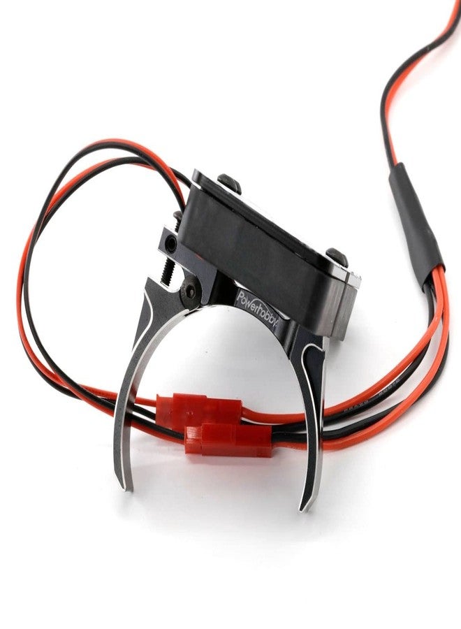 Power Hobbies Powerhobby Aluminum Heatsink 40mm 1/8 1/6 1/7 Dual High Speed Cooling Fans w/Cover (Black) - Image 3