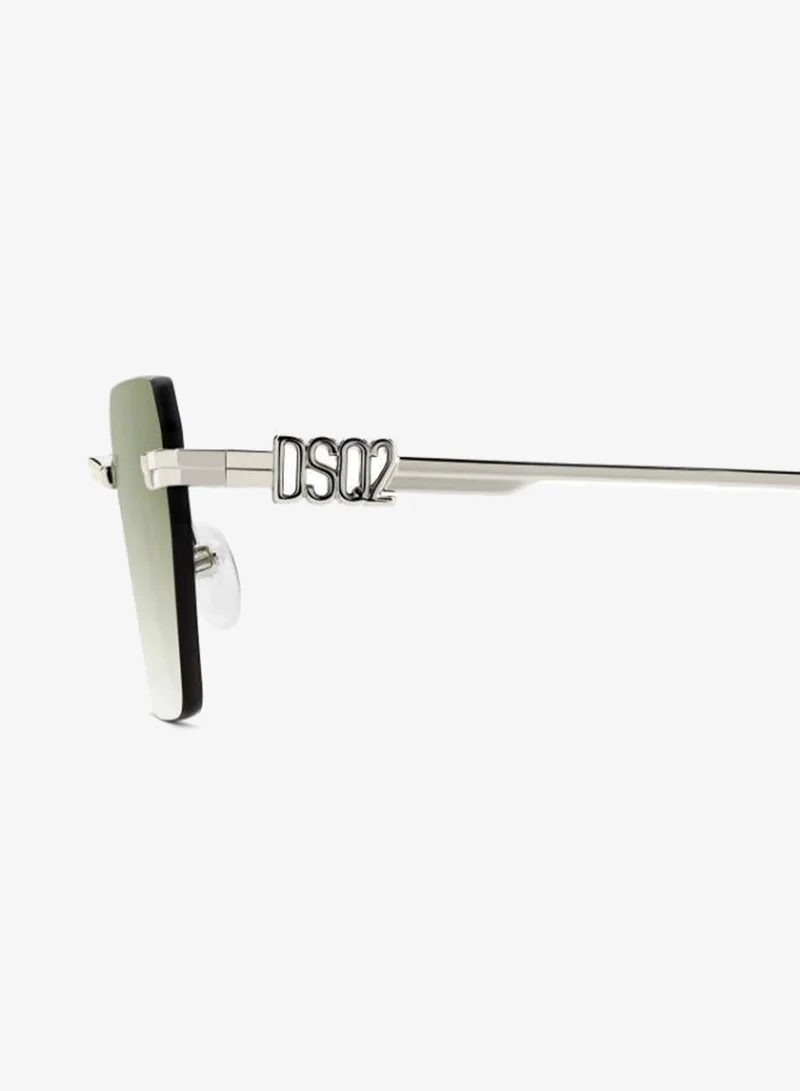 Dsquared2  Rectangular Geometrical Sunglasses Frames for Men | Best Price UAE