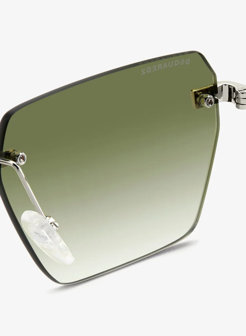 Dsquared2  Rectangular Geometrical Sunglasses Frames for Men | Best Price UAE