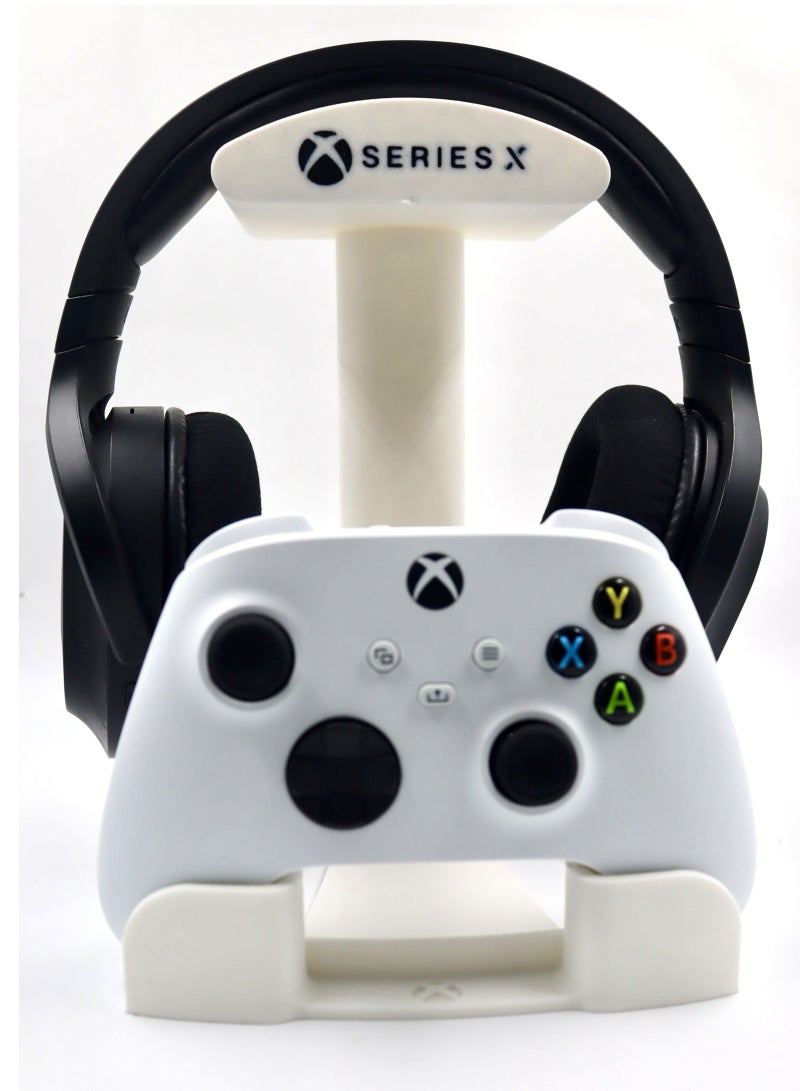 أخوة ثلاثي الأبعاد ستاند إكس ديو – حامل مزدوج لسماعة الرأس ووحدة تحكم إكس بوكس سيريس إكس - Image 1