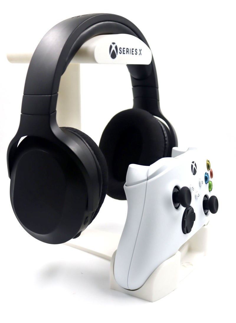 أخوة ثلاثي الأبعاد ستاند إكس ديو – حامل مزدوج لسماعة الرأس ووحدة تحكم إكس بوكس سيريس إكس - Image 3