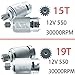 BUMPKAI 2PCS 24 فولت RS555 35000RPM موتور عالي السرعة 7R 15T لسيارة الأطفال فيشر برايس باور ويلز ترقية زوج من 12V18V20V24V RS555 15T موتور للأطفال سيارات الأطفال الكهربائية DIY - Image 4