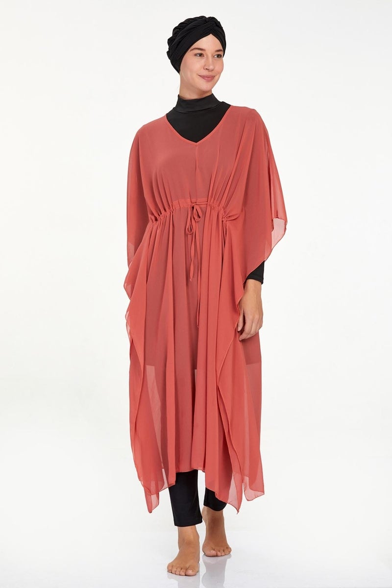 Remsa Mayo Remsa Swimsuit Swimsuit Single Pareo Kaftan Lina 6039 Cinnamon  - Image 3