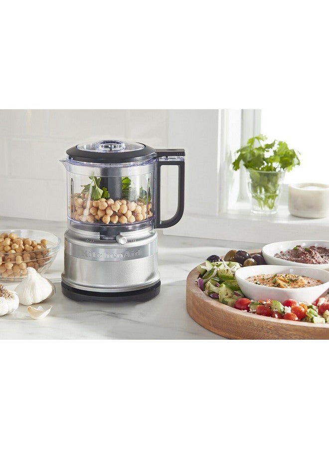 KitchenAid كيتشن إيد KFC3516CU 3.5 كوب مفرمة طعام، فضي متدرج - Image 4
