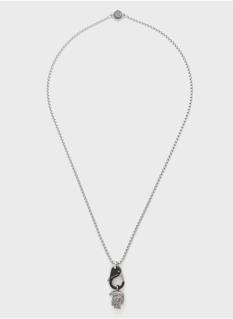 DIESEL - Single Pendant Necklace - Image 1