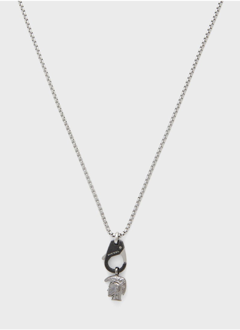 DIESEL - Single Pendant Necklace - Image 1