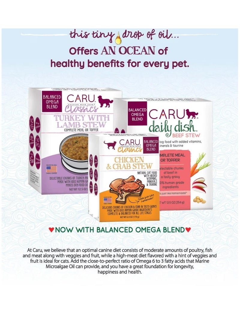 CARU Daily Dish Turkey With Wild Salmon Stew For Dog 354 G - Image 4