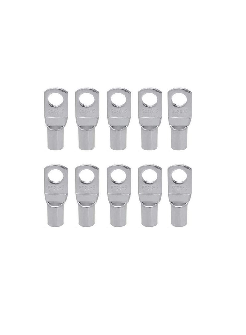Copper Cable Lugs 10Pcs Set-Wire Terminals, Connector Cable lugs Ring Battery SC Terminals, for Marine, Solar, Automotive, Electric, Home Applications etc (Hole Size 16mm, Cable Size 300mm)  - Image 2