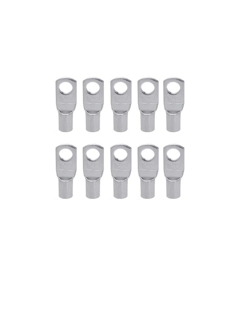 Copper Cable Lugs 10Pcs Set-Wire Terminals, Connector Cable lugs Ring Battery SC Terminals, for Marine, Solar, Automotive, Electric, Home Applications etc (Hole Size 16mm, Cable Size 300mm)  - Image 1