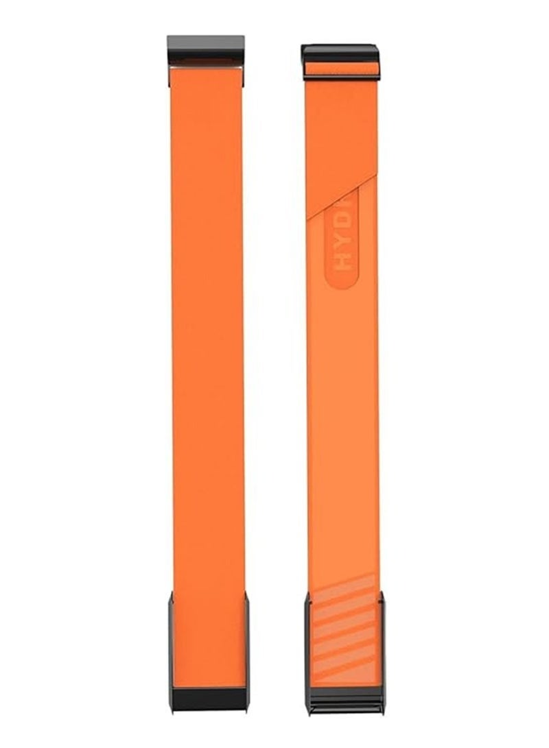 سوار HydroKnit - سوار بديل سريع الجفاف متوافق مع WHOOP 4.0 - حزام بديل أنيق وبأسعار معقولة - حزام قابل للتنفس يشتمل على موصل أسود على شكل حرف U - Image 2