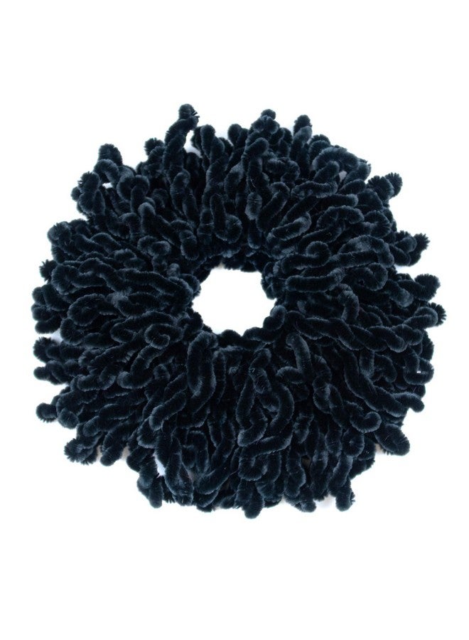 أوير عبوتان من أغطية الرأس لتكثيف الشعر، ربطات شعر كبيرة الحجم للنساء والفتيات (قهوة سوداء وداكنة) - Image 2