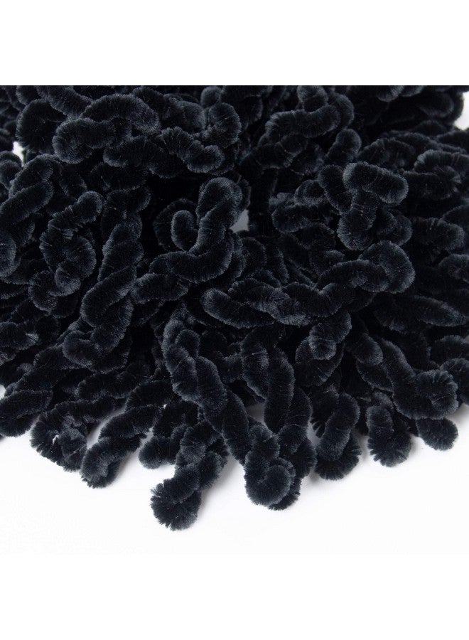 أوير عبوتان من أغطية الرأس لتكثيف الشعر، ربطات شعر كبيرة الحجم للنساء والفتيات (قهوة سوداء وداكنة) - Image 5