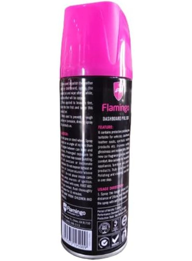 Generic Flamingo Dashboard polish - Strawberry - 200ml  - Image 2