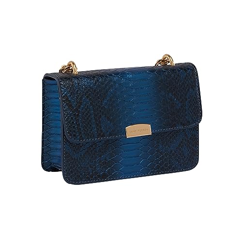 Lino Perros Snake Textured Blue Sling Bag - Image 2