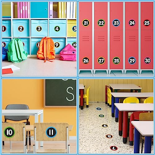 WhatSign Line up Spots for Classroom Floor - 36Pcs Floor Numbers for Classroom Lining up Number Stickers for Back to School Kindergarten Preschool Elementary Supplies - Image 5