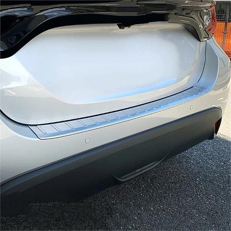 Vuzmode Chrome Rear Bumper Protector for Toyota Yaris - Image 4