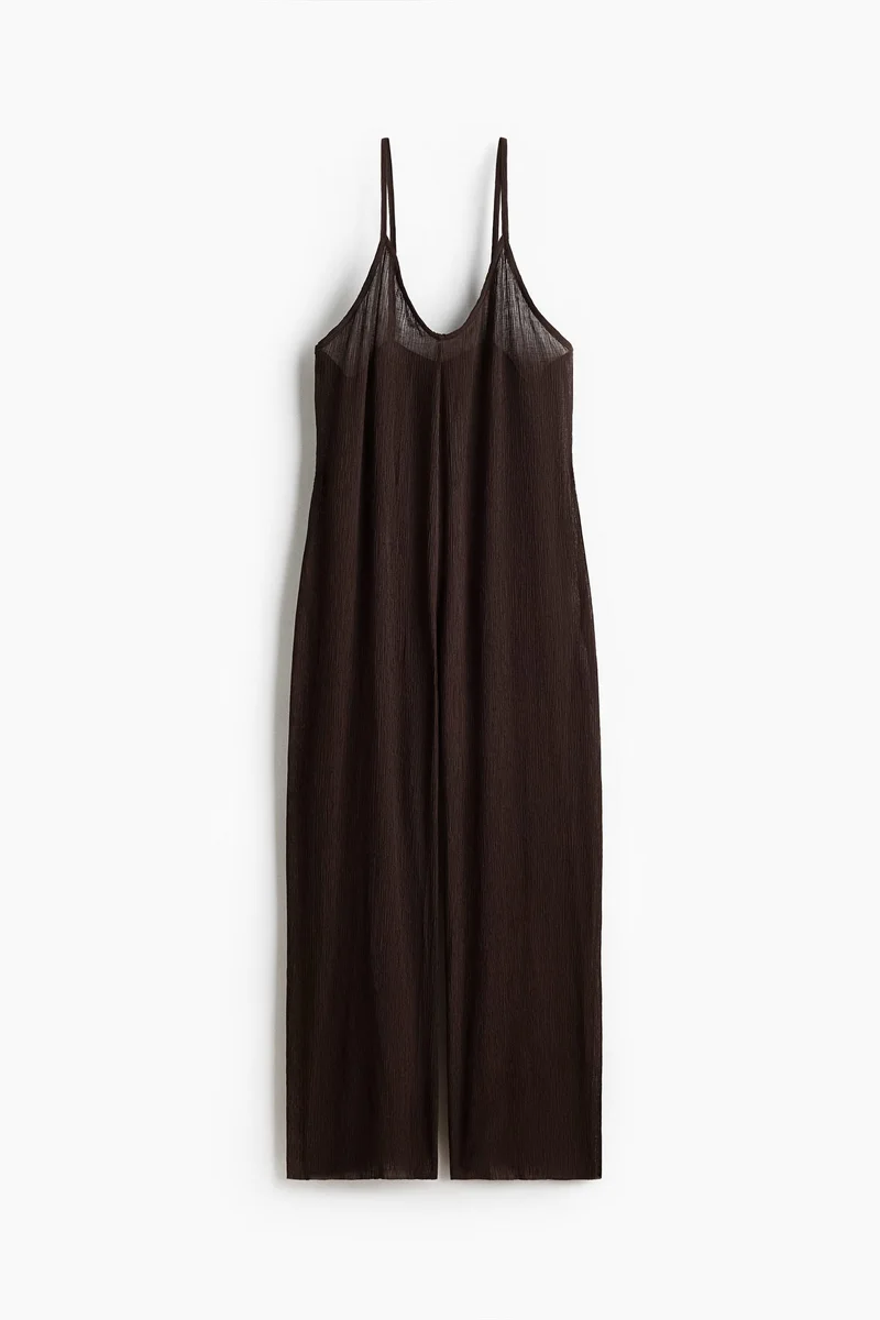 Crinkled jumpsuit