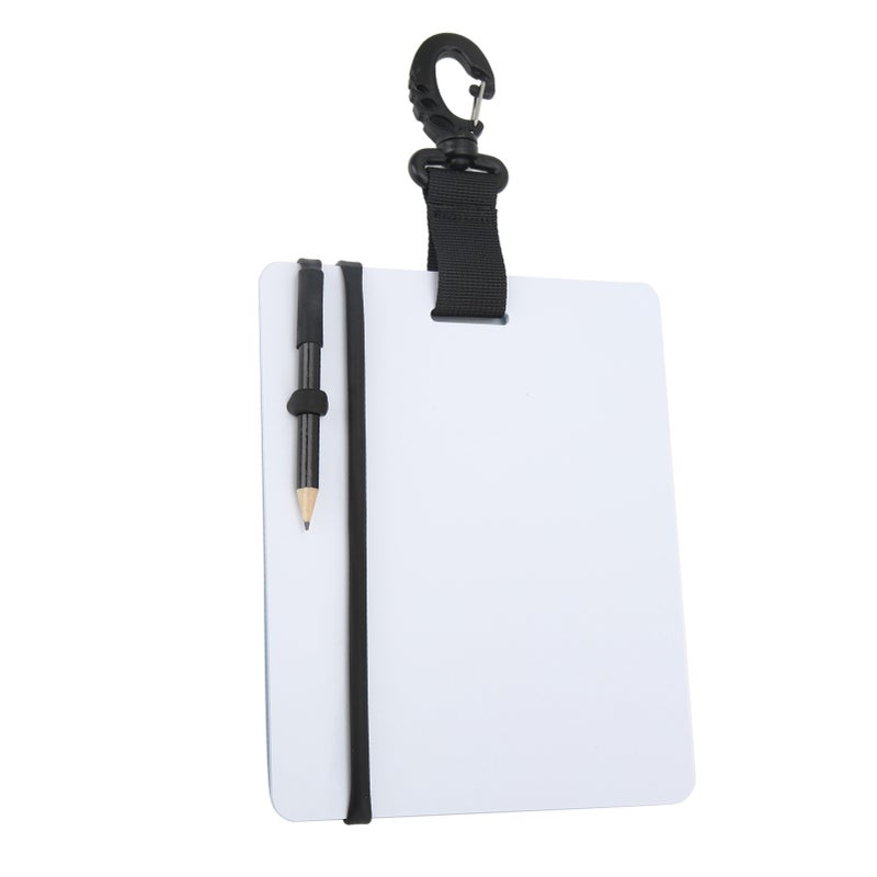 Underwater Writing Slate Diving Wordpad Gear Board Diving Writing Board with PencilLarge Size 147x183x3mm/5.8x7.2x0.1in - Image 1