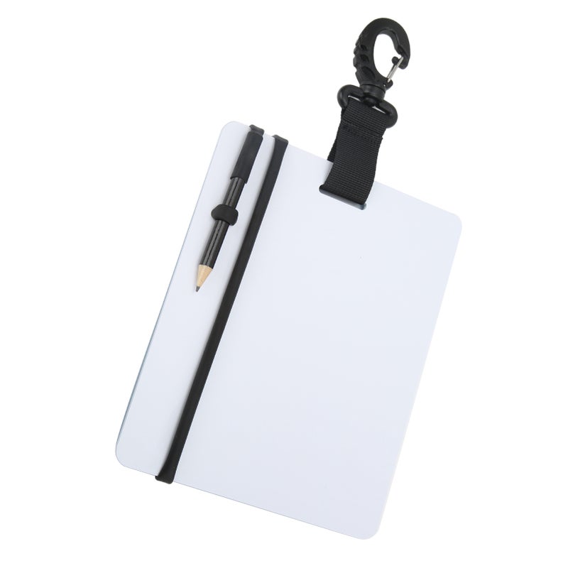 Underwater Writing Slate Diving Wordpad Gear Board Diving Writing Board with PencilLarge Size 147x183x3mm/5.8x7.2x0.1in - Image 5