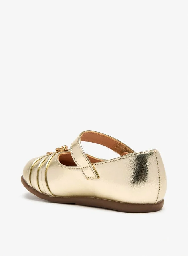 فلورا بيلا من شو إكسبرس حذاء ماري جين بناتي مزين بإغلاق فيلكرو