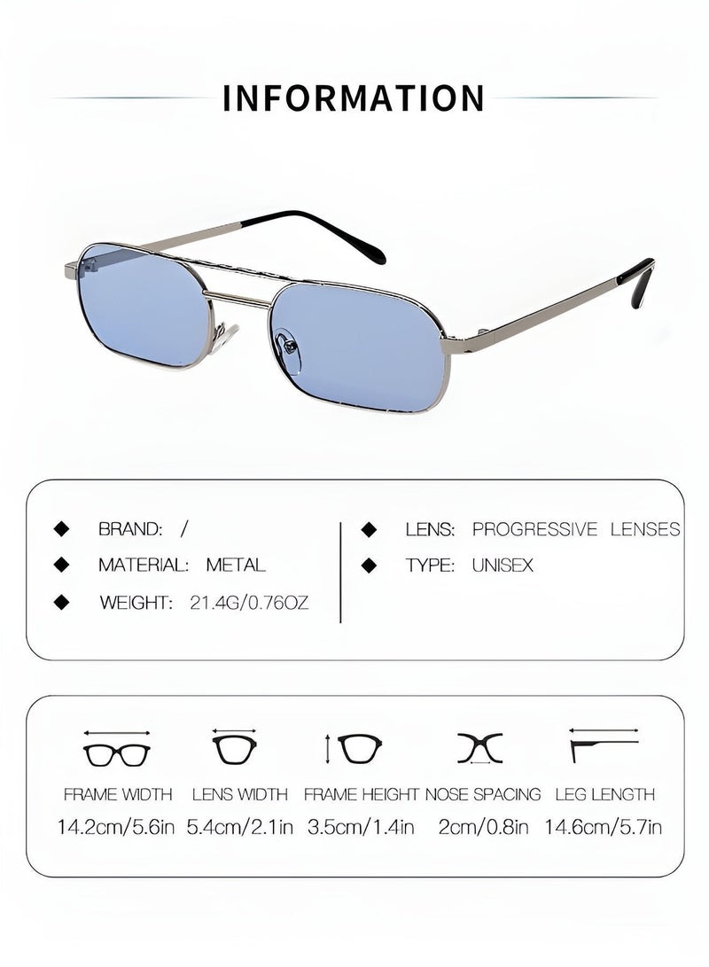 RITY Men & Women Sunglasses with Elegant Metal Frame and Polarized Lenses | Full UV Protection | Luxury Fashion Eyewear for Driving, Travel, Beach & Outdoor Activities | Stylish & Lightweight Design - Image 5