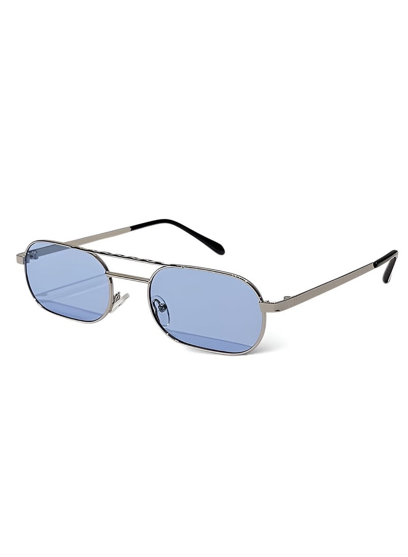 RITY Men & Women Sunglasses with Elegant Metal Frame and Polarized Lenses | Full UV Protection | Luxury Fashion Eyewear for Driving, Travel, Beach & Outdoor Activities | Stylish & Lightweight Design - Image 3