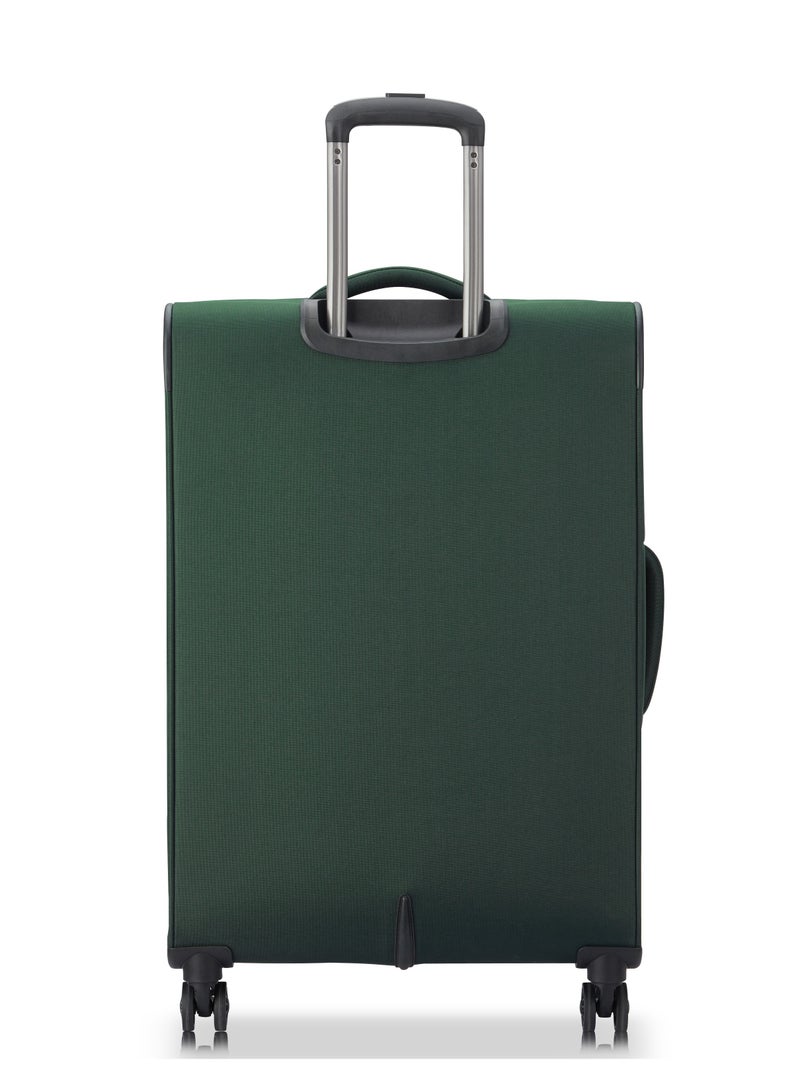DELSEY Securitech Vanguard By Delsey Expendable Double wheel trolley 82cm Green Large - Image 2