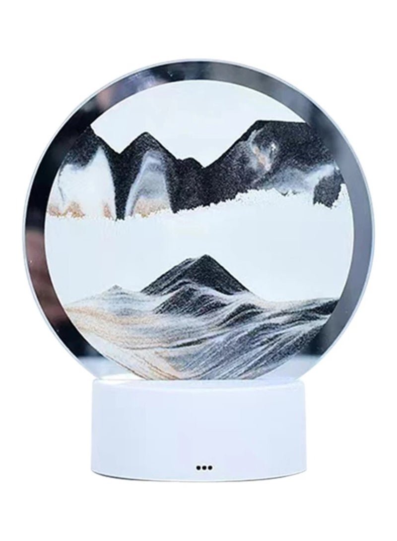 DubaiGallery 3D Quicksand Decorative Table Lamp Dynamic Hourglass Led Night Light Birthday Gift Art Sand Decoration Lighting - Image 3