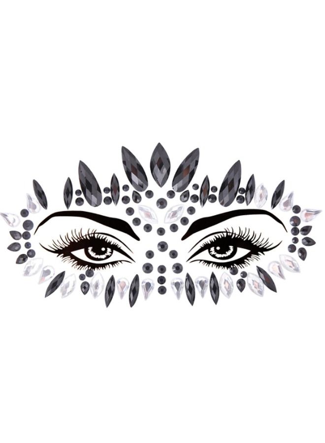 ملصقات تاتو كريستاليه للوجه - Image 1