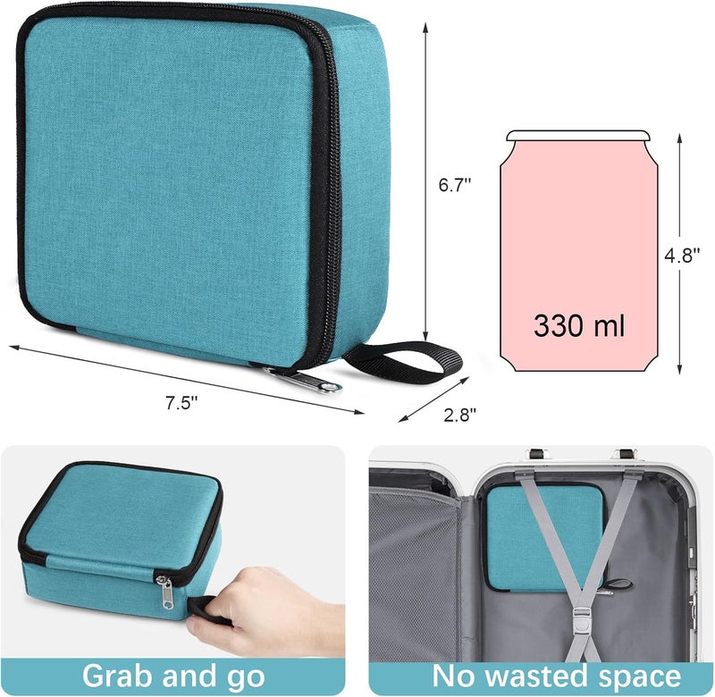 Bukere Travel Sunglasses Organizer Case, Adjustable Slot For Multiple Pairs, Portable Eyeglasses Storage Box for Men Women - Image 4