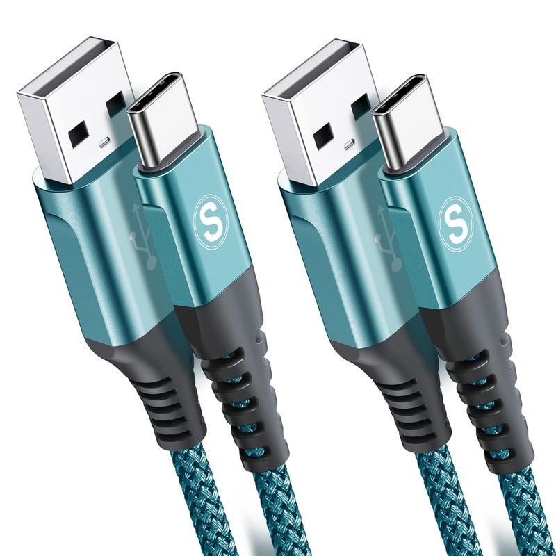 sweguard Wide use selected material USB C Kabel 3.1A [2Stück 2m]Schnellladung,USB C Nylon Ladekabel Schnellladekabel User friendly optimized build - Image 1