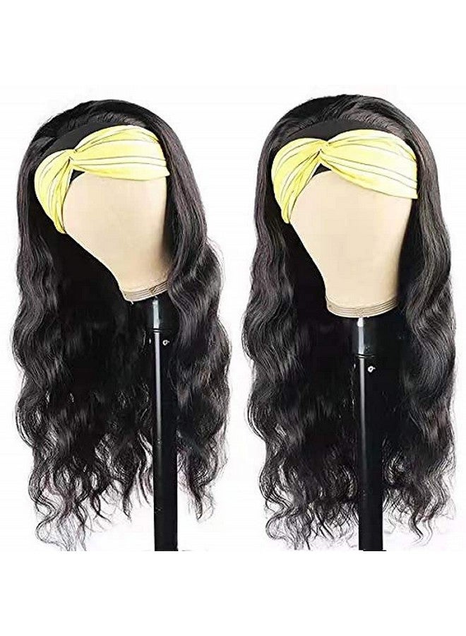 HighEr Body Wave Headband Human Hair Wig 26 Inch Glueless None Lace Front Wig Brazilian Virgin Hair Wear And Go Wigs For Black Women 150% Density Wigs Natural Color - Image 3