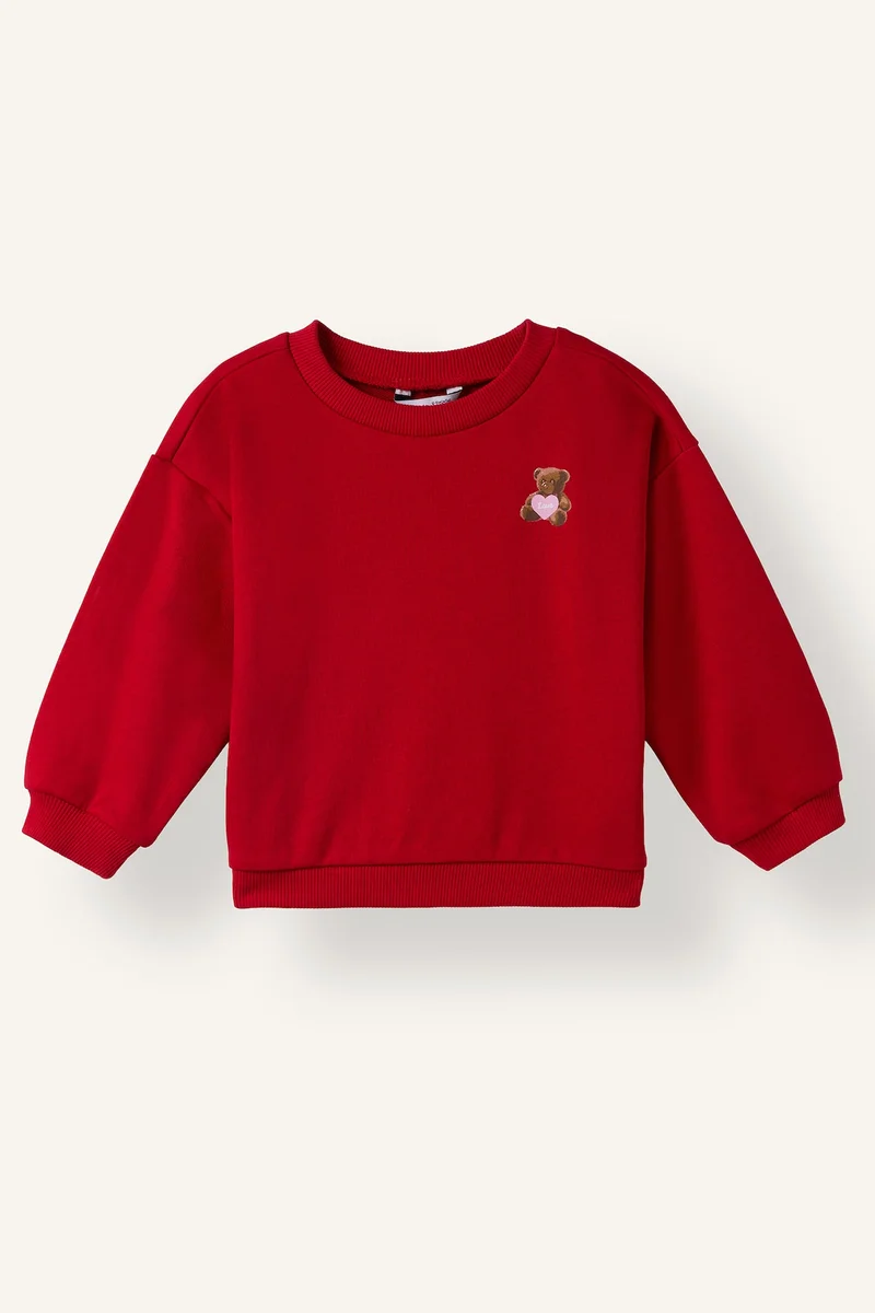 Defacto Regular Fit Crew Neck Sweatshirt
