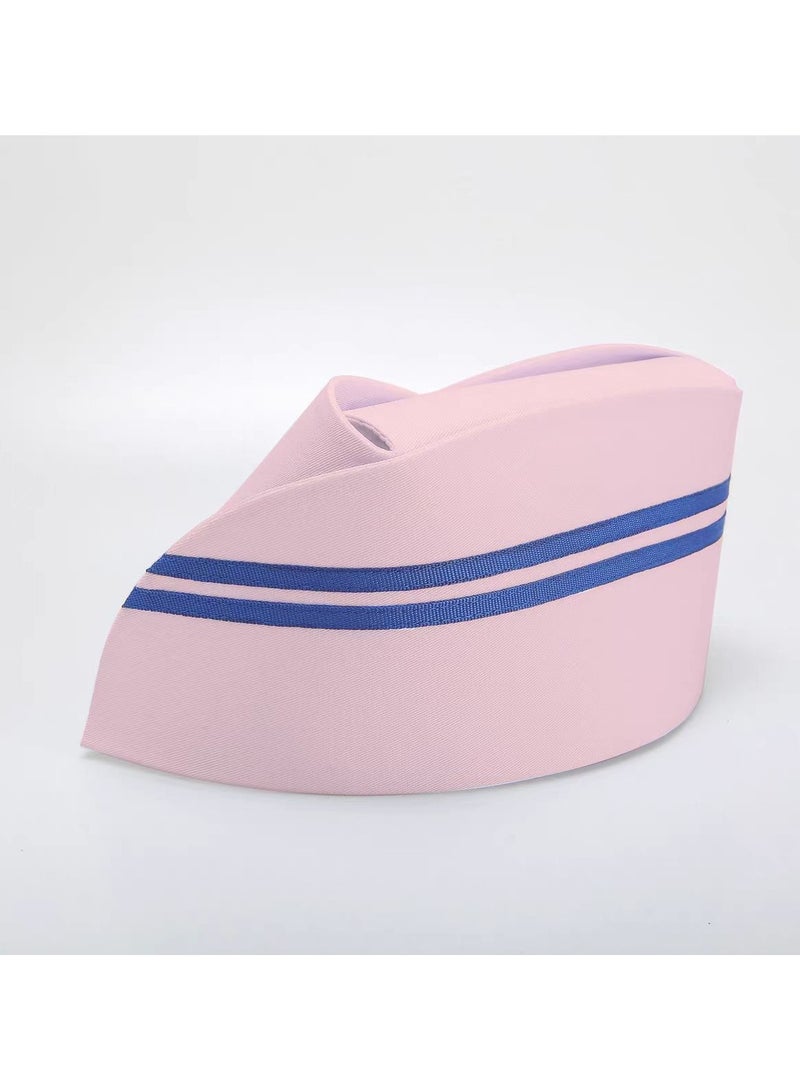 KUYING Thickened Nurse's Tailcoat Hat With Three Buckles And Adjustable Medical Work Cap 