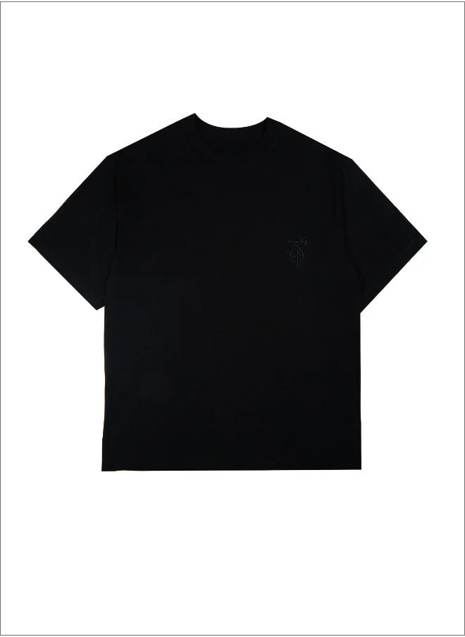 فريق تنجيم TANJIM SQUAD – TS EMBLEM T-SHIRT BLACK