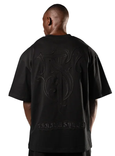 Tanjim Squad TANJIM SQUAD – TS EMBLEM T-SHIRT BLACK