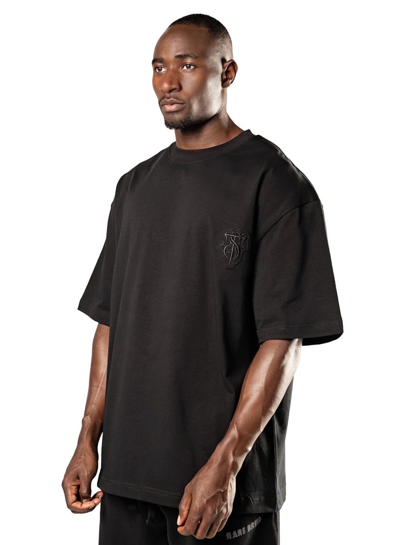 تنجيم سكواد تيشيرت شعار تانجم سكواد أسود - Image 2