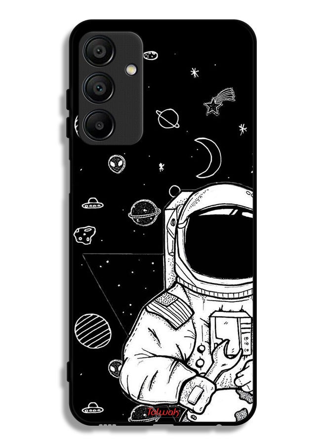 Tolwak Samsung Galaxy A15 4G Protective Case Cover Astronaut Art - Image 1
