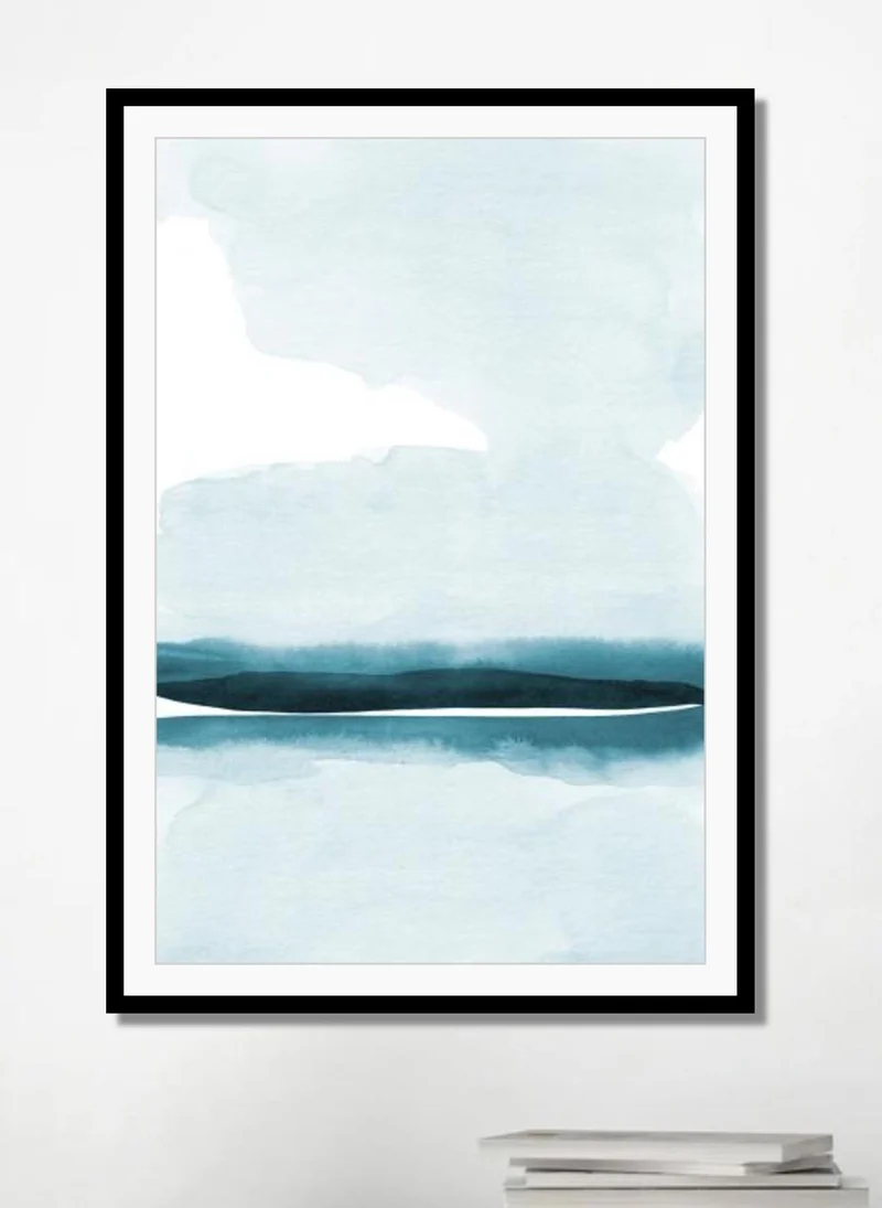 Drawdeck Watercolor Landscape 8 Teal
