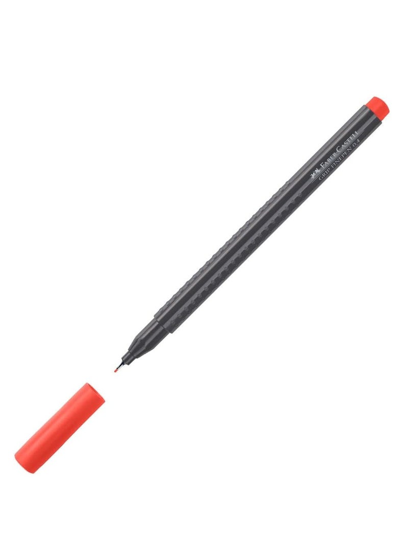 FABER-CASTELL - 10-Piece Grip Fineliner Pens 0.4mm Tip Multicolour - Image 1