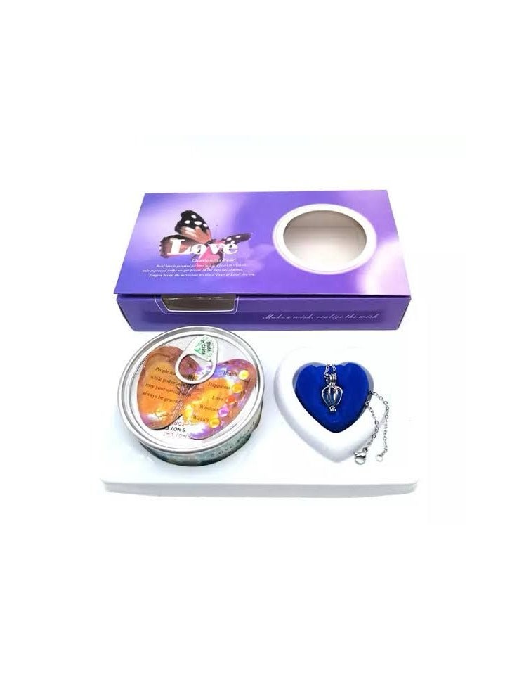 maya accessories Pearl Kit, Pearl Kit Box Pearl in Oyster, DIY Creative Necklace Jewelry Gift Set, Fashion Creations Kit with Pendant Necklace Durable for Women Girls, bamboo  - Image 2