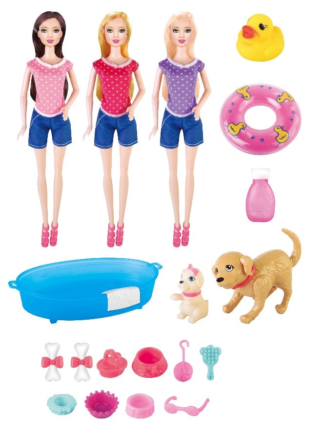 Power Joy ليلى دمية الاستحمام للكلب - assorted 1pc - Image 2