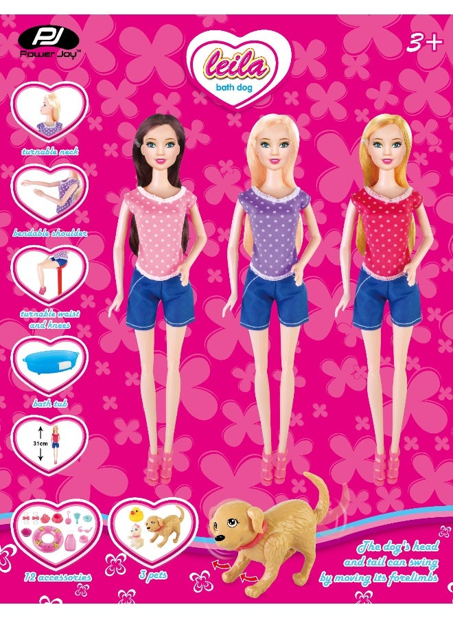 Power Joy ليلى دمية الاستحمام للكلب - assorted 1pc - Image 5